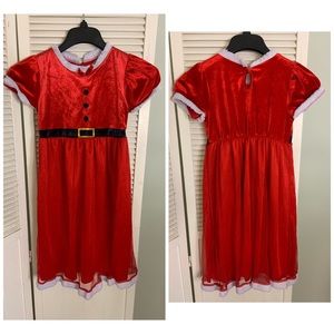6 Girls  dream collection Santa Claus dress